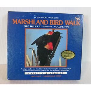 Northwood Nature Guide MARSHLAND BIRD WALK Cassette and Book in Box 1995